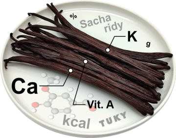 Složení vanilkových lusků